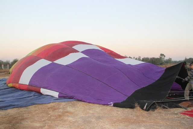  Preparare la mongolfiera 